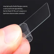 2X HD Fiberglass Film 3D Sensor Screen Camera Lens Protector for DJI Spark font b Drone