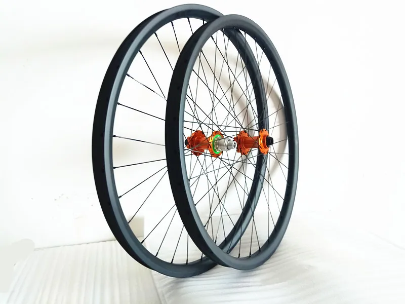 29er 27.5er MTB wheels HOPE por4 boost hubs thru axle 35mm MTB bike wheels UD matte Mountain