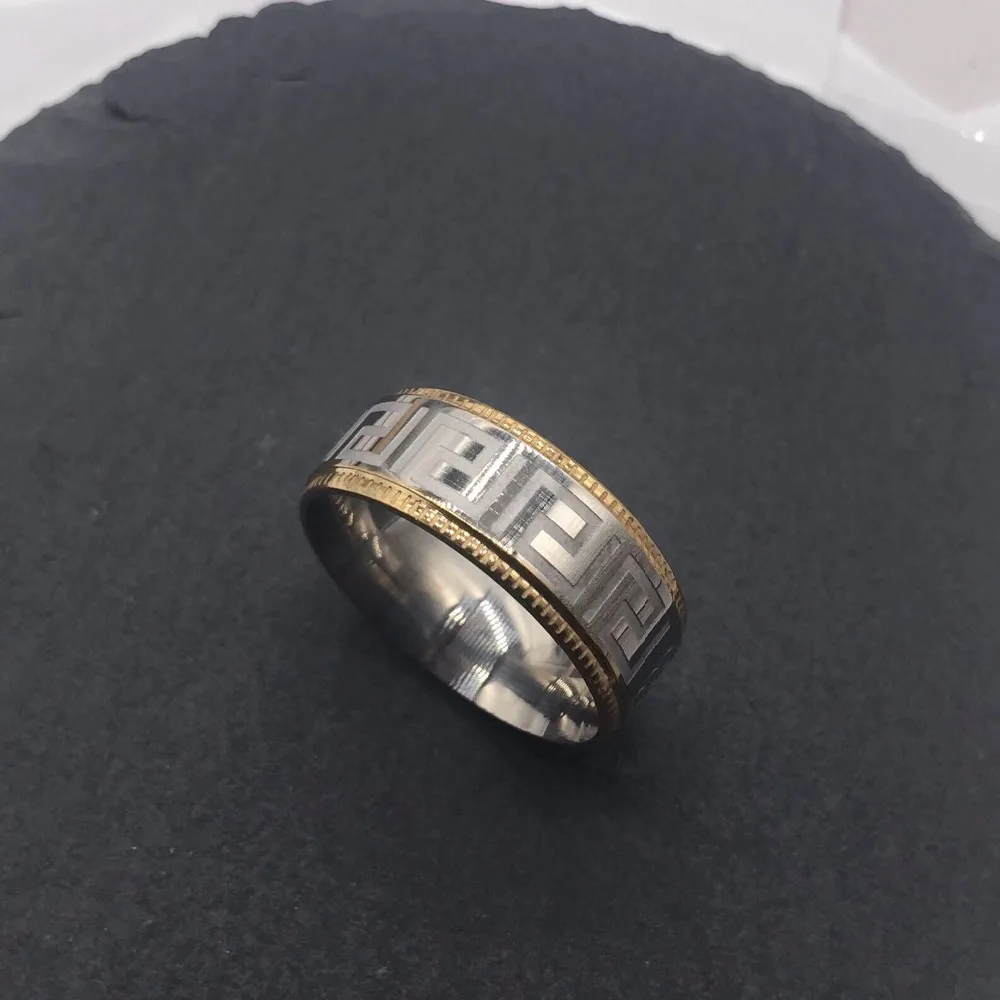 Comfort Fit 100% stainless steel Wedding Band ring for Men husband Anniversary gift | Украшения и аксессуары