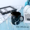 12OZ 350ML Modern Marble Decorative Pattern Ceramic Mug Home Office Porcelain Coffee Milk Tea Drinking Mug Creative Drinkware ► Photo 3/4
