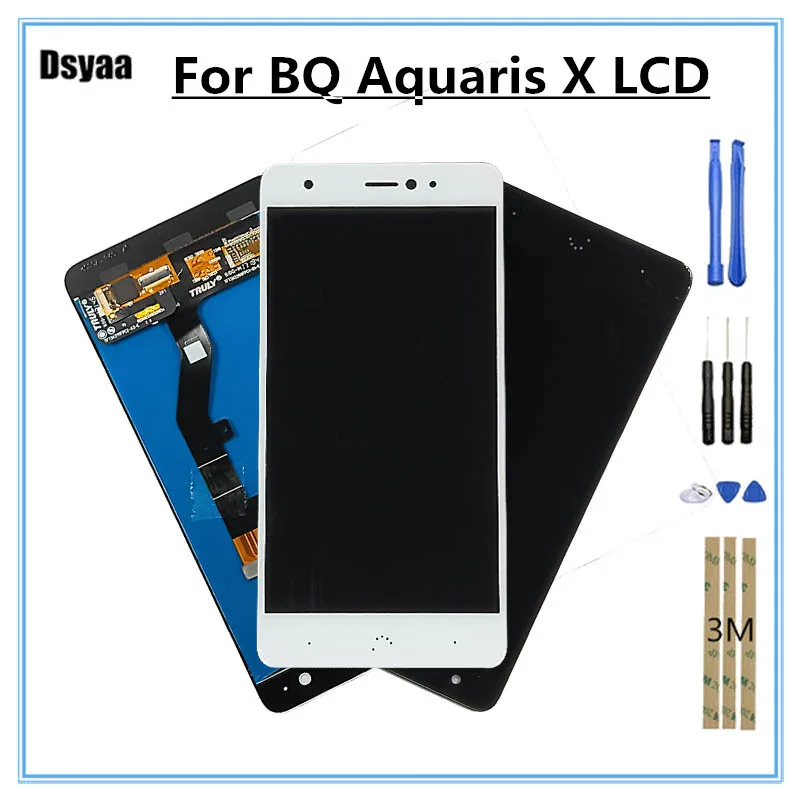 

5.2 Inch for BQ Aquaris X LCD Display Touch Screen Digitizer Mobile Phone Parts for BQ Aquaris X Pro Screen LCD