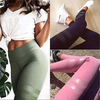 

Women Leggings Spandex Slim Elastic Comfortable High Waist Super Stretch Workout Trousers Sporting Leggings