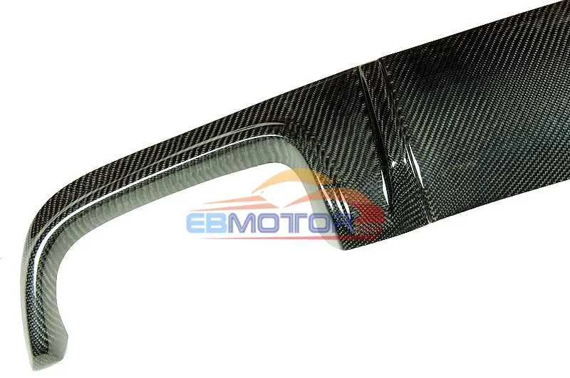 3K Real Carbon fiber Rear Add-on Bumper Diffuser for Mercedes Benz W219 CLS CLS55 CLS63 AMG MODEL 2006-2011  M086