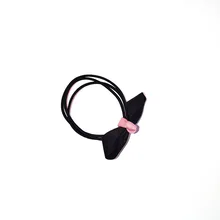 1 шт. заколки для девочек Резиновая лента завязанная завязка для волос ювелирные изделия Новые Креативные простые резиновые кольца G0404