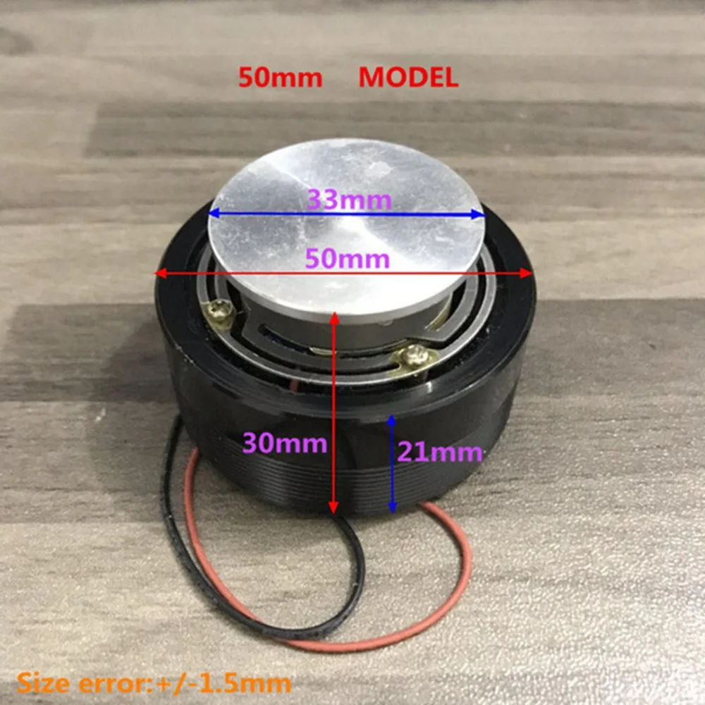 1pcs Full Range Speaker 20 W 4 ohm 50mm Audio Vibration Treble Horn