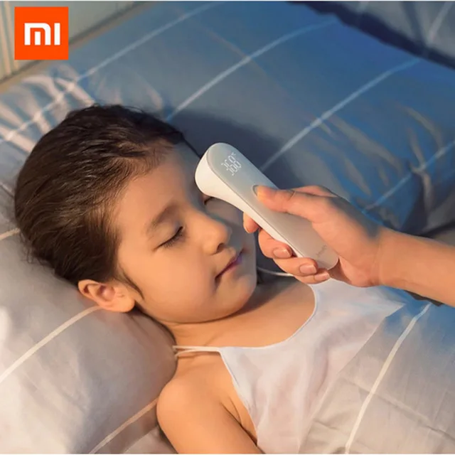 Original Xiaomi Mijia iHealth Thermometer Accurate Digital Fever Infrared Clinical Thermometer Non Contact Measurement LED Shown
