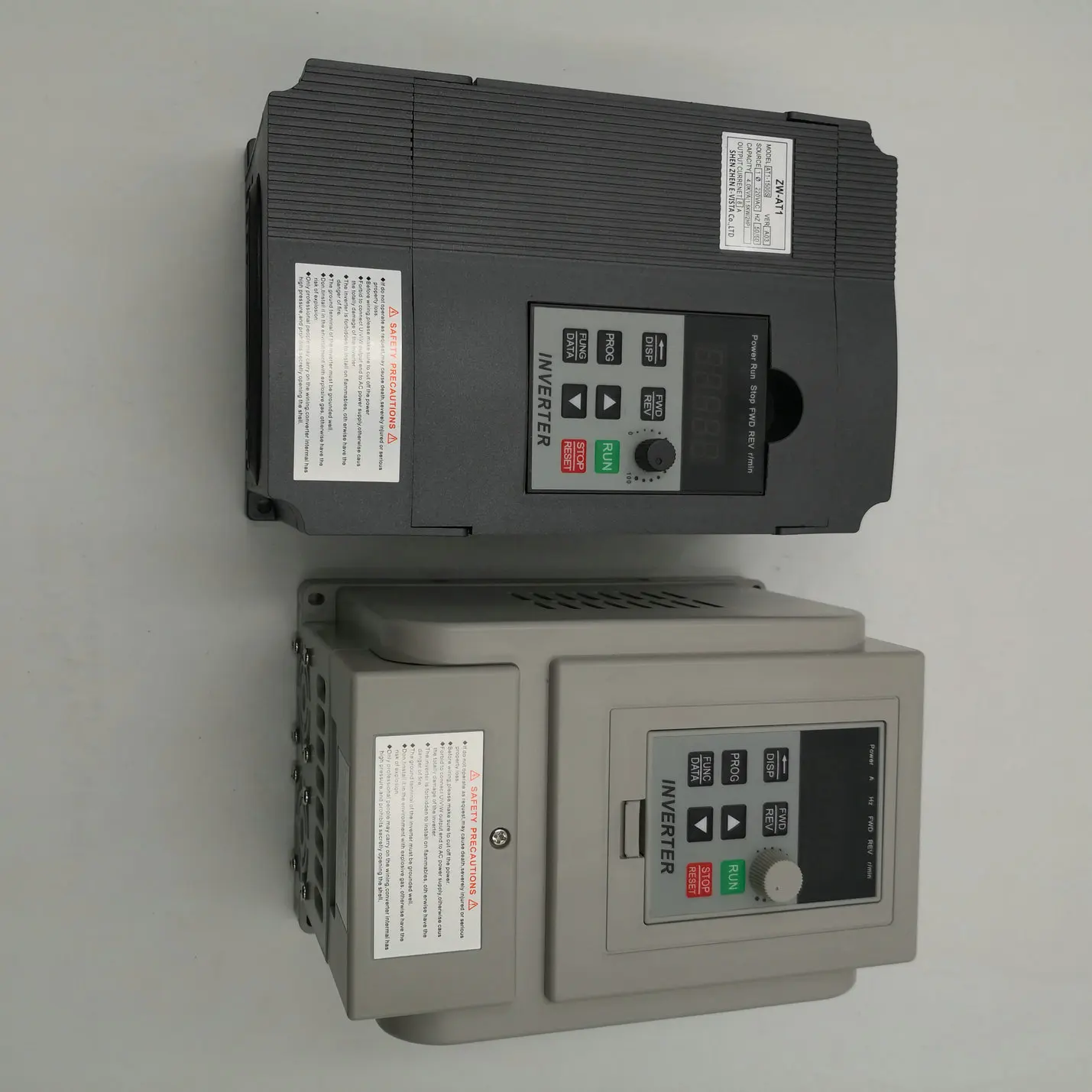 VFD конвертер 1.5KW/2.2KW/4KW/5.5KW преобразователь частоты ZW-AT1 3P 220 В выход ЧПУ шпиндель управления скоростью двигателя VFD конвертер 2