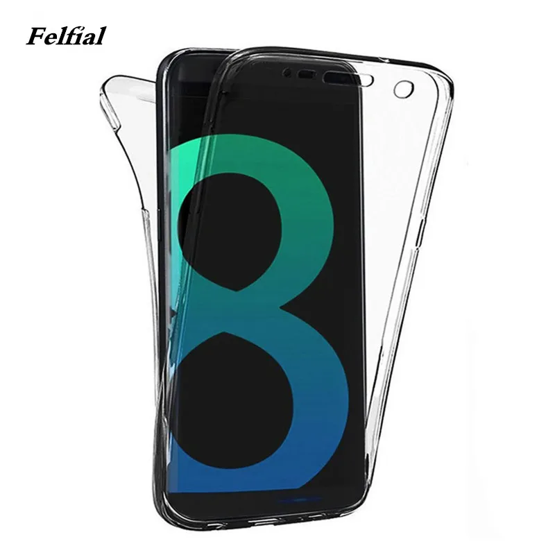 

NEWEST Phone Silicone Case for Samsung galaxy S8 s9 S10 S10E S10Plus Note8 NOTE9 Core Grand Prime 360 Soft full Clear Cover