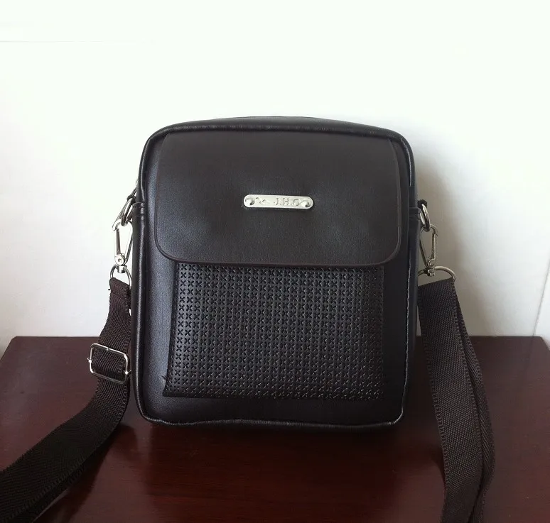 2016 new fashion brand PU leather man bag Messenger bag men's business casual men's shoulder bag Messenger bag zs0009