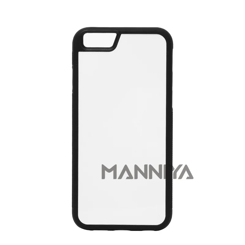imágenes para MANNIYA En Blanco Sublimación 2D Caso de TPU + PC de goma para el iphone 6/6 s con Inserciones De Aluminio Envío Gratis! 100 unids/lote imágenes para MANNIYA En Blanco Sublimación 2D Caso de TPU + PC de goma para el iphone 6/6 s con Inserciones De Aluminio Envío Gratis! 100 unids/lote
