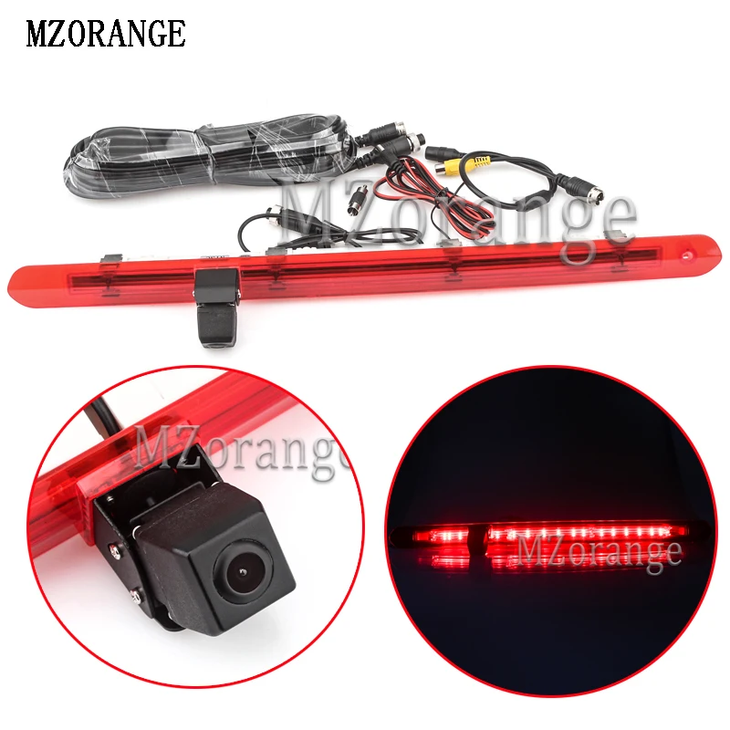 

MZORANGE Rear Third Brake light High Mounted Car Camera Back Up Rear View Parking Lamp For MERCEDES BENZ Vito 2016+