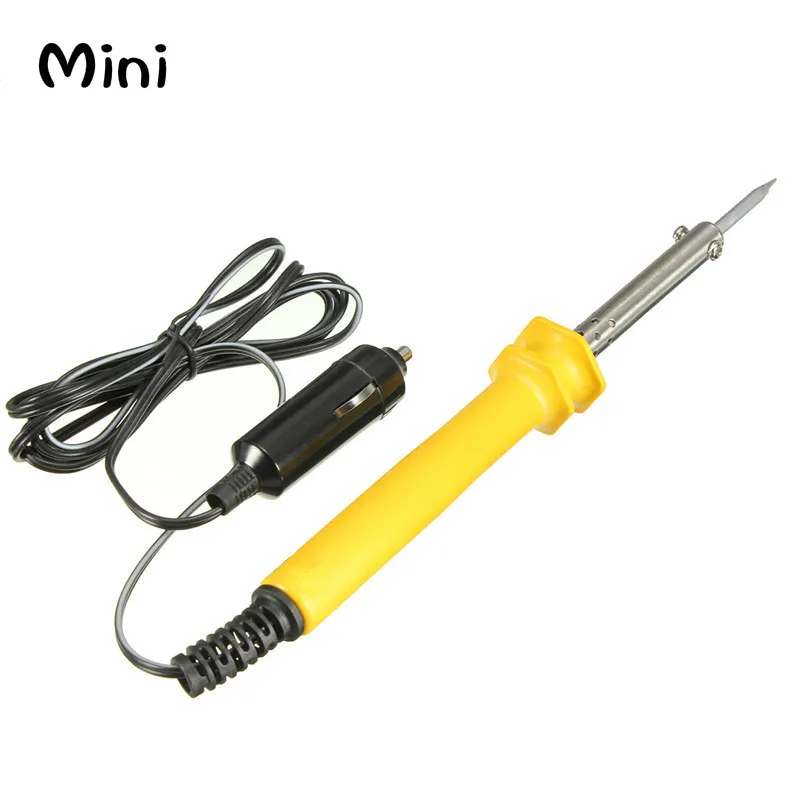 

12V DC 30W Electric Soldering Iron Handle Heat Pencil Solder Station Rework Lighter Socket Auto Car Repair Solder Iron Tool