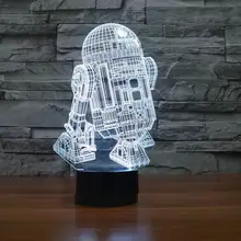 New Funny 3D Illusion LED Night Lights with Multi-colors Table Lamp as Children Gifts Indoor Room nightlights