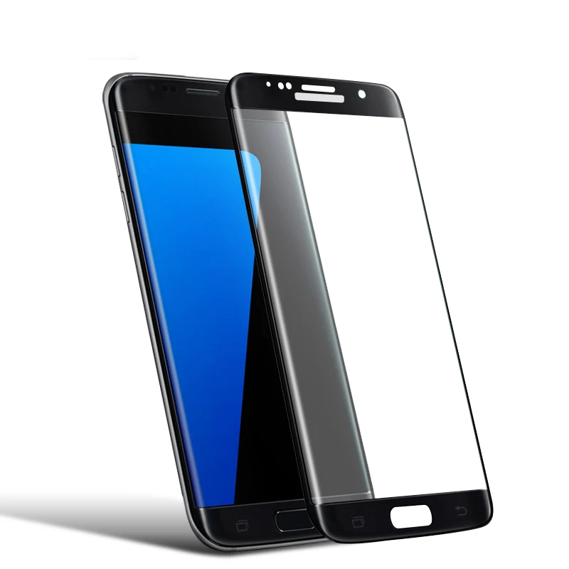 3D полное покрытие закаленное стекло прозрачная Защита экрана для Samsung Galaxy S7 Edge S6