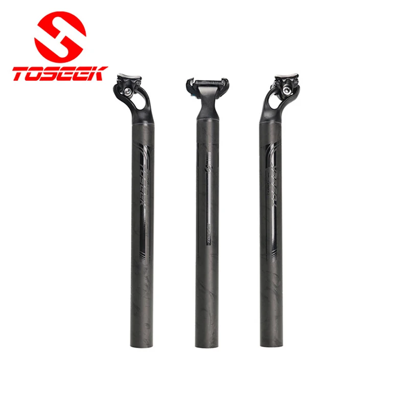 New TOSEEK bicycle seatpost road mountain bike seatpost MTB offset seat