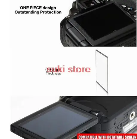 Самоклеящееся Оптическое стекло для ЖК экрана камеры LARMOR GGS canon 5D3|screen protector|larmor