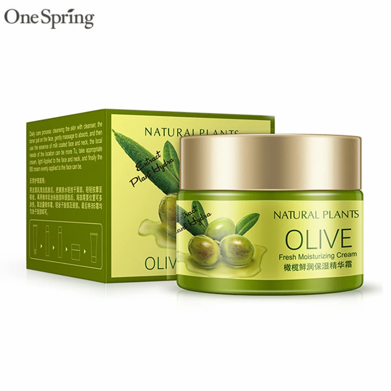 One Spring Natural Olive Fresh Moisturizing Whitening Face Cream Repair