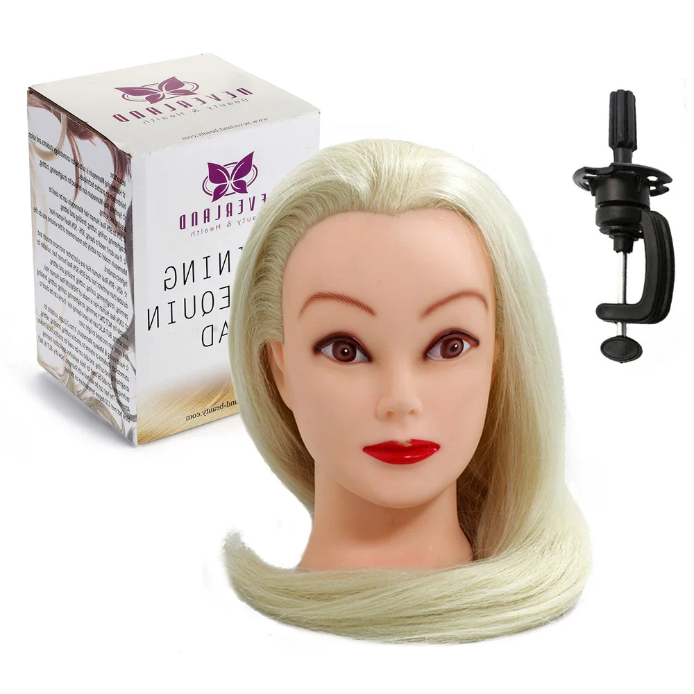 Salon Training Latest Hairdressing Mannequin Head Blonde 85 Real