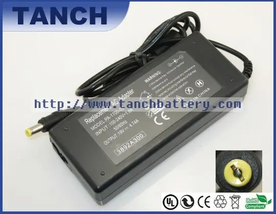 

Laptop ac adapters for ACER ASPIRE 5742 5738 NV59 5336 5630 Compaq Presario 300 8730 NV56 NV54 NV73A 19V 90W