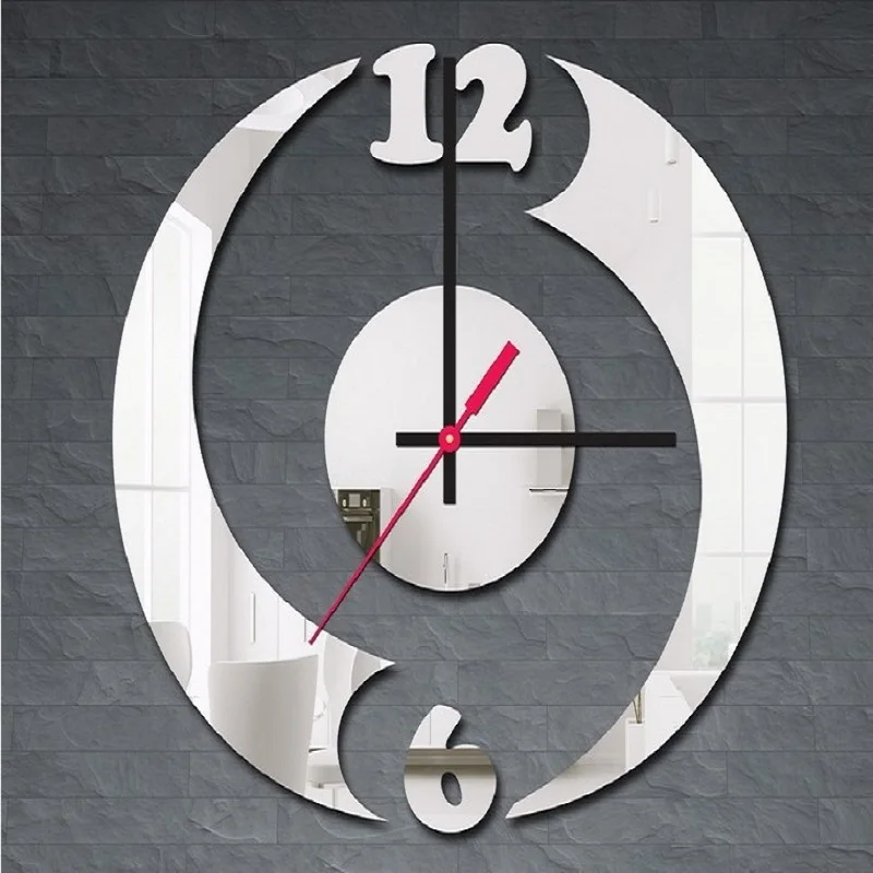 Saat Clock DIY Wall Clock Reloj Duvar Saati Horloge Murale Digital Wall
