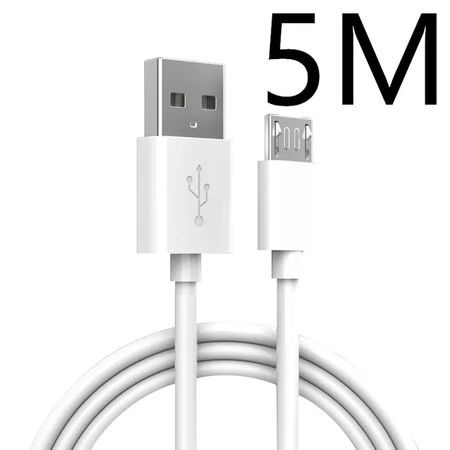 5 Meter Micro Usb Cable For Vivo V7 V9 Youth X20 X21 X21i Y81 Z1 Y71