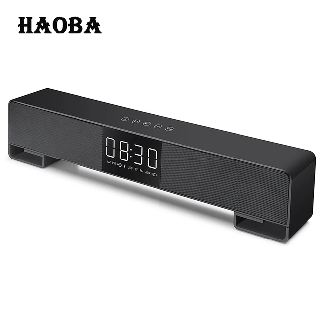 Haoba A3 Tv Soundbar Home Theater Music Center Sound Bar Fm Radio Haoba A3 Tv Soundbar Home Theater Music Center Sound Bar Fm Radio Column Bluetooth Led