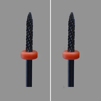 

Black Ceramic Nail Drill Bit-6Pcs/Lot - Under Nail Cleaner Bit - (1036.023)