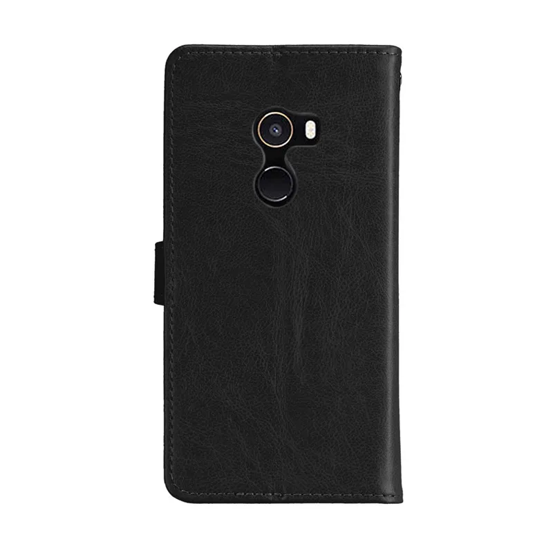 Чехол книжка из искусственной кожи для Xiaomi Mix 2 ретро чехол с рисунком Crazy Horse