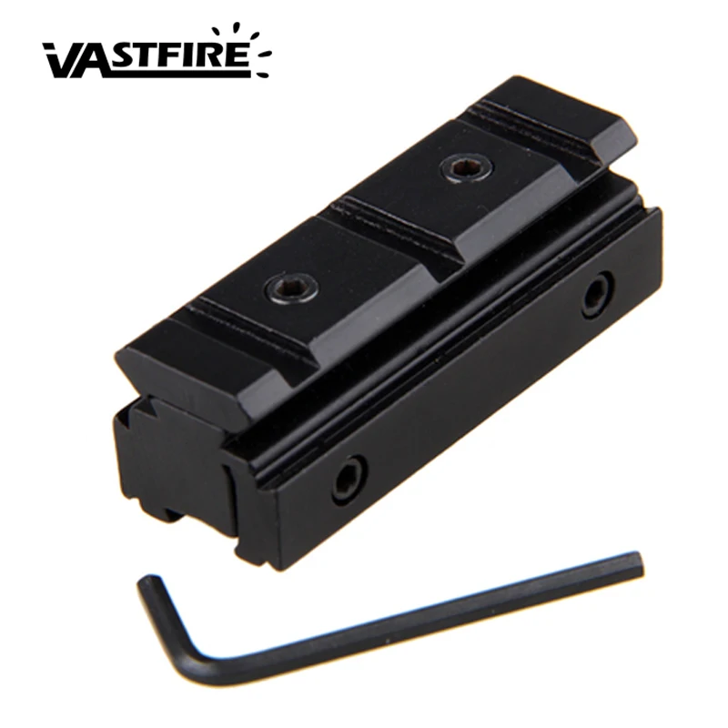 Adaptateur Bipied Sur Rail Picatinny 20 Mm - Réglable Pour Fusil Tactique - Fibre Carbone