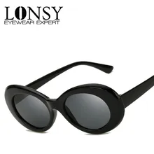 LONSY 2017 New Fashion Brand Cat Eye font b Sunglasses b font Women Vintage Sun Glasses