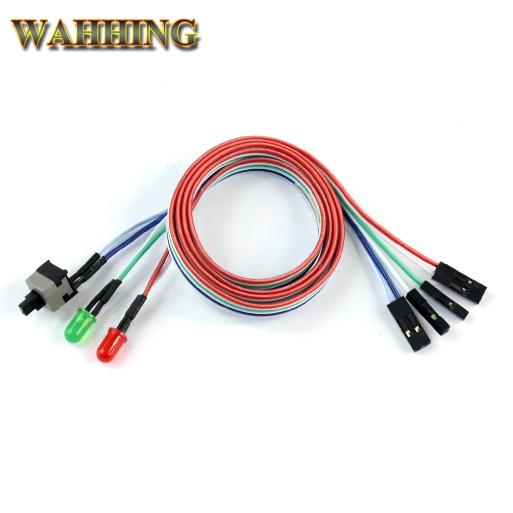 2 шт. кабель питания для настольного компьютера и ПК|hdd led|switch cablepower reset |