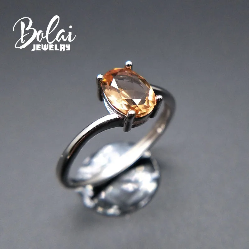 Bolaijewelry, кольцо из зултанита, 925 пробы, серебряное, создаваемое, меняющее цвет, драгоценный камень, элегантный дизайн, хорошее ювелирное изделие для женщин, праздничная одежда