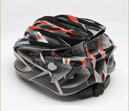 Black Cycling Bike Sports Bicycle Adult Men Safety 23 Holes Helmet with Visor | Спорт и развлечения