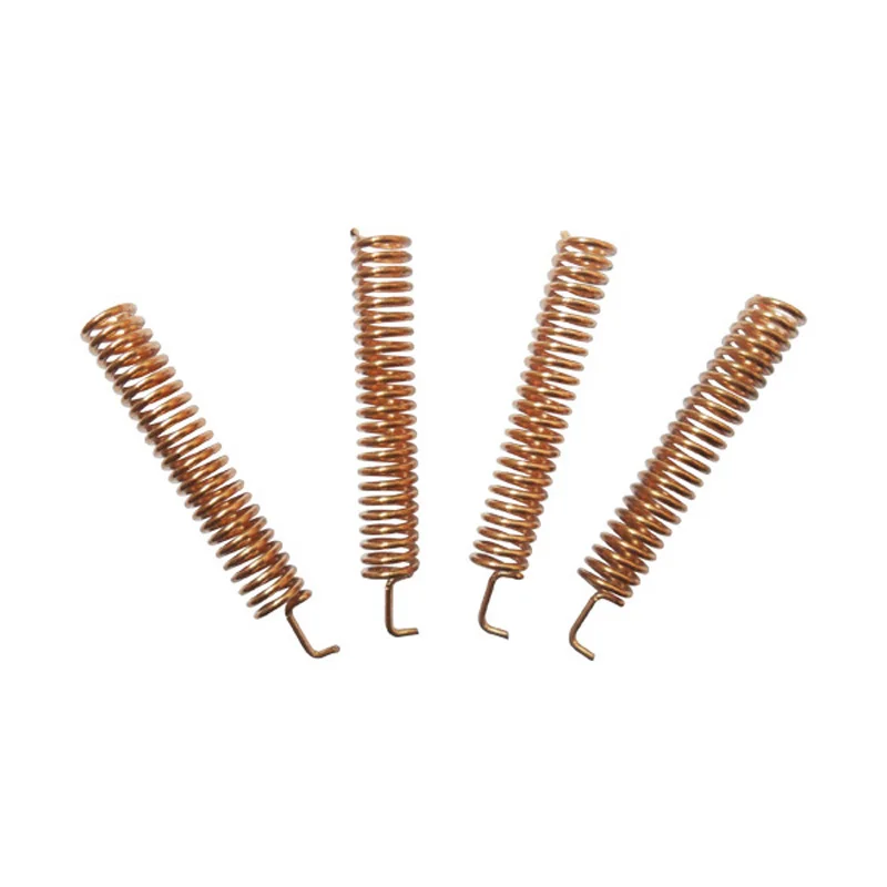 

10PCS 433MHz 32mm Length Copper Spring Antenna SW433-TH32 Free Shipping 2.15 dBi RF antenna|helical antenna
