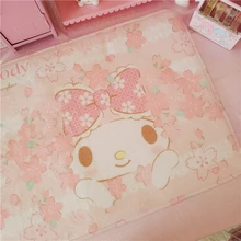 IVYYE 40X60 см цветок Мелодия аниме ковер украшения дома мягкие ковры мультфильм коврики на пол для спальни Ванна плюшевые ковры коврик