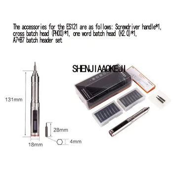 Best NEW ES121 Intelligent Screwdriver Manually Control Electric Screwdriver OLED Screen Precision Repair Tools 5V 1PC