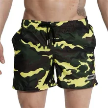 Мужские камуфляжные шорты, мужские свободные быстросохнущие повседневные короткие брюки, мужские шорты