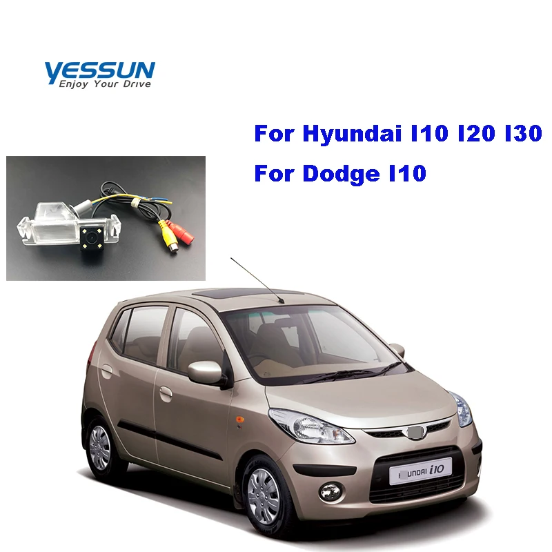 Yessun Автомобильная камера заднего вида для hyundai I10 I20 I30 для Dodge I10 Автомобильная камера заднего вида парковочная помощь камера номерного знака