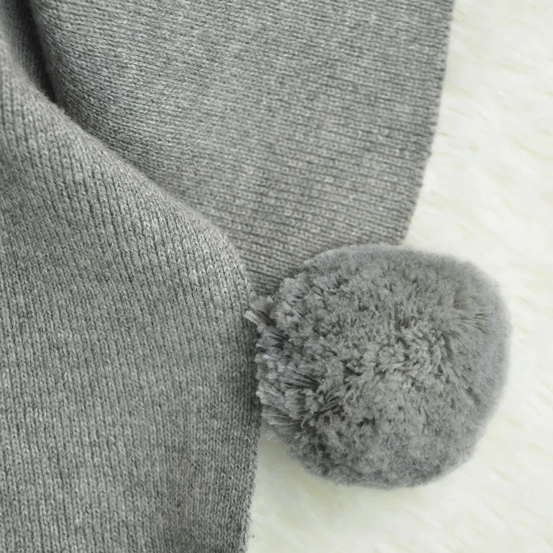 Baby Blankets Fleece Blanket on the Bed Beach Gray Pom Pom Sofa Blanket Baby Children Cute Wool Blanket Infant Newborn 73105 (20)