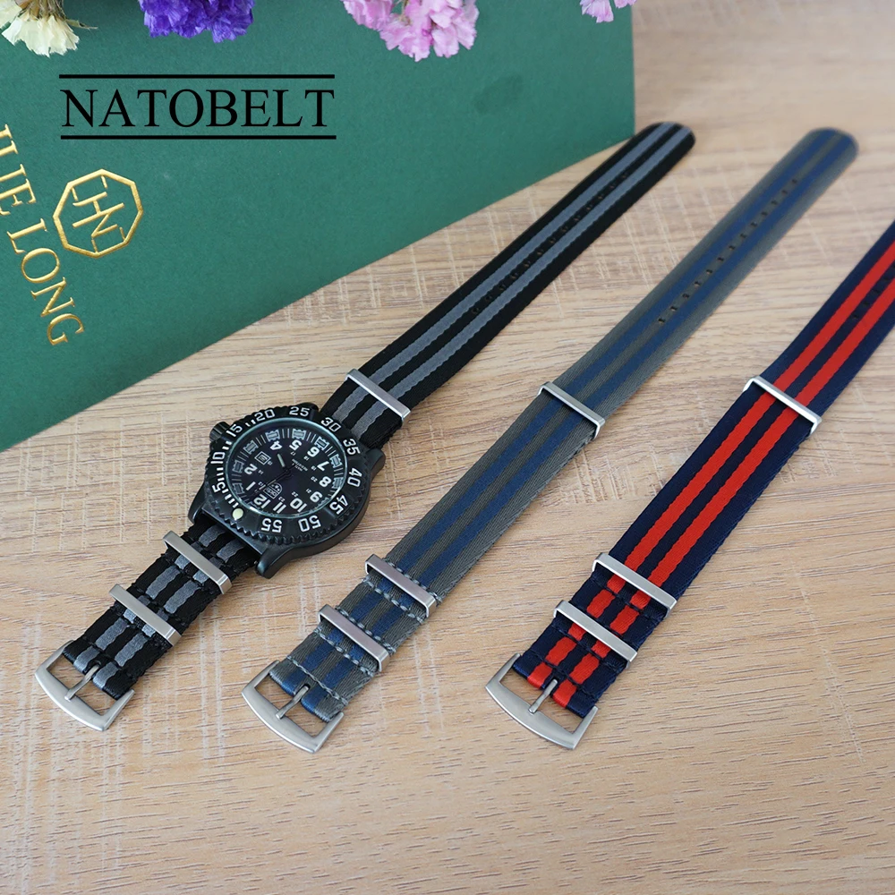 New Material James Bond Nylon 007 Nato Strap 20mm 22mm High Quality