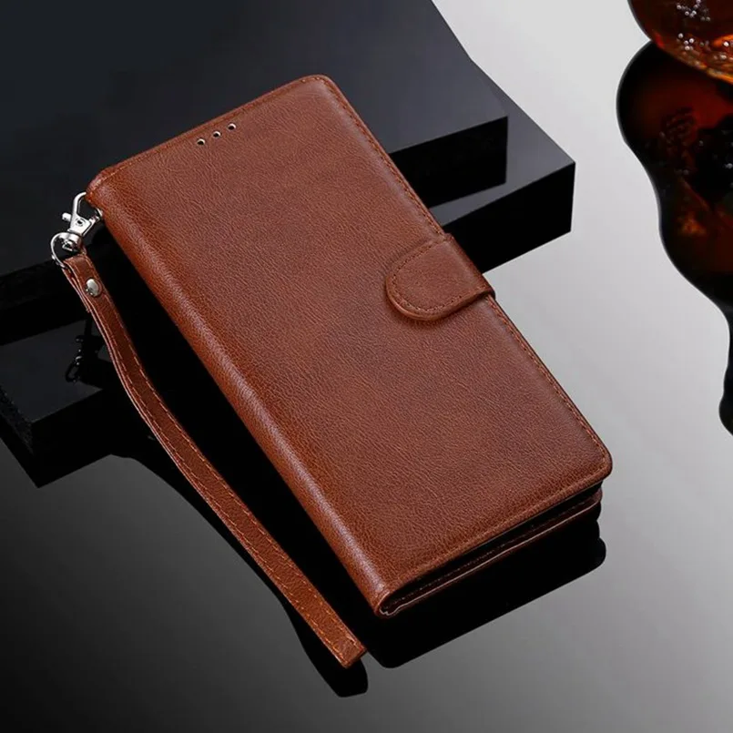 Флип-кошелек кожаный чехол съемный магнитный 2 в 1 чехол для телефона для iphone XR X XS MAX 5 5S se 6 6S 7 8 plus - Цвет: Темно-коричневый