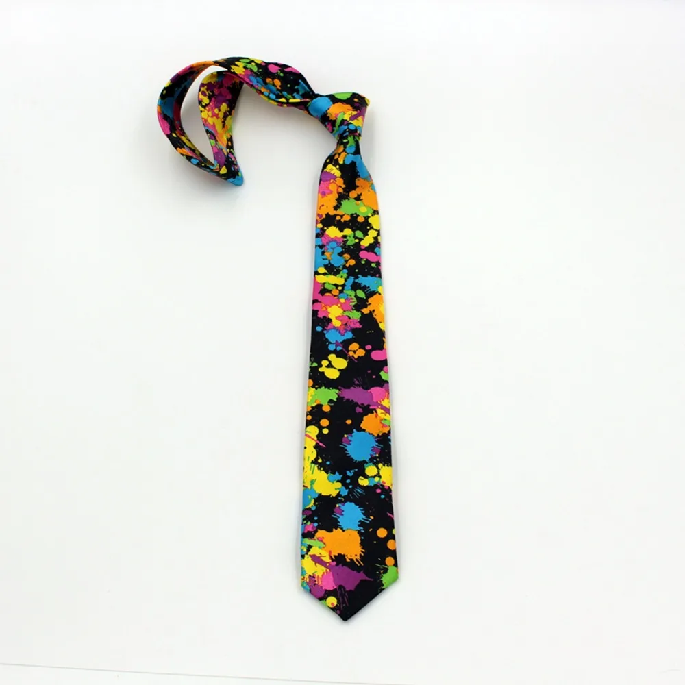 1 шт., модный мужской галстук-бабочка с чернилами для свадебной вечеринки, галстук-бабочка, 5 см, тонкий галстук-платок с рисунком бабочки