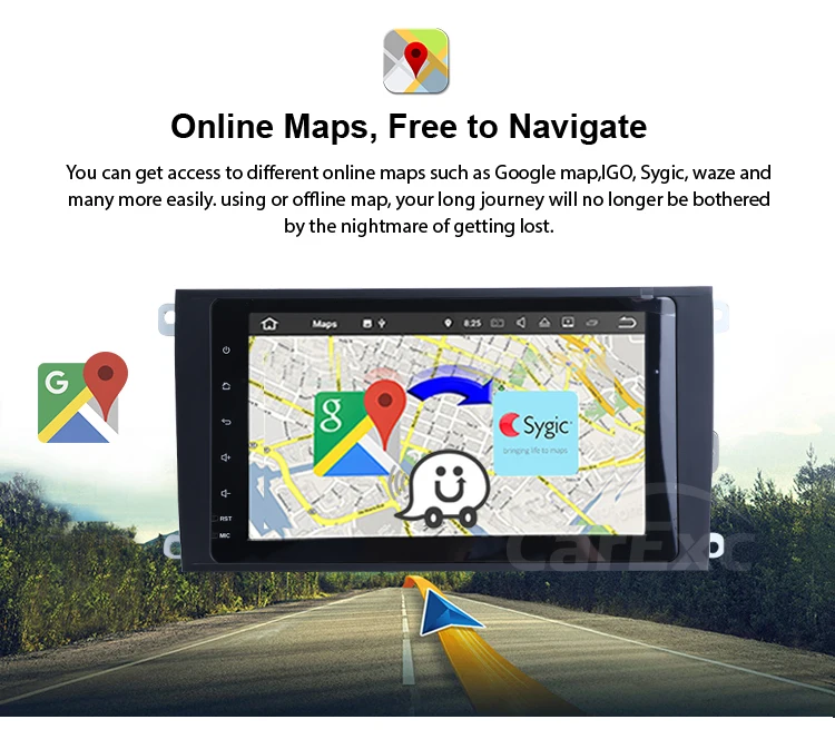 Sale Android 9.0 Octa Cores Car Radio Stereo System For Porsche Cayenne 2003-2010 With Canbus Wifi GPS Navigation Radio Carplay 17