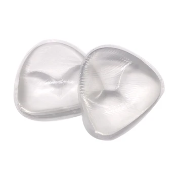 

Invisible Silicone Bra Pads Push Up Bra Pads Inserts Breast Enhancer Bikini Padding RemoveableTransparent Bra Pads for Women