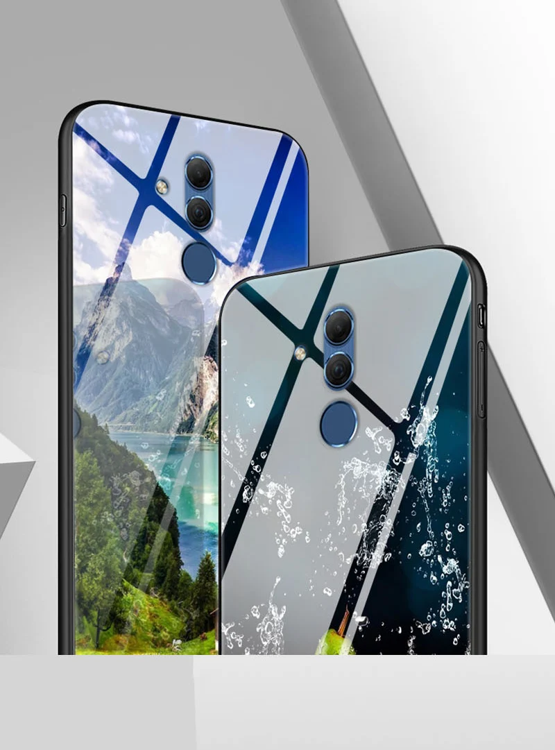 Чехол из закаленного стекла для huawei mate 20 Lite, чехол для huawei P30 Pro Lite mate 20 Lite, чехол