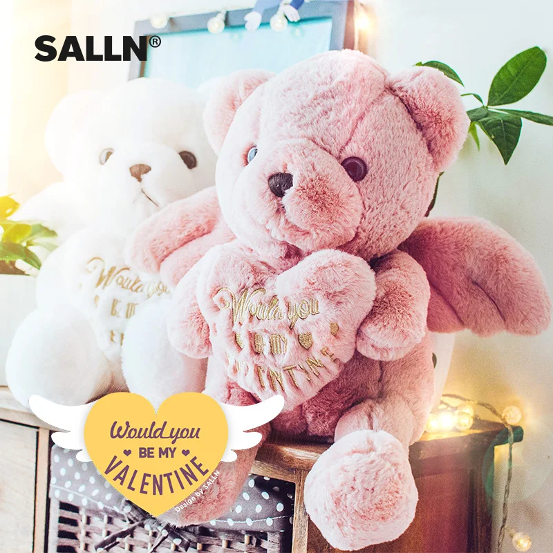 24'' Sweethearts Sweater Teddy Bear Stuffed Animal Doll Plush Cute Soft Toy Gift 