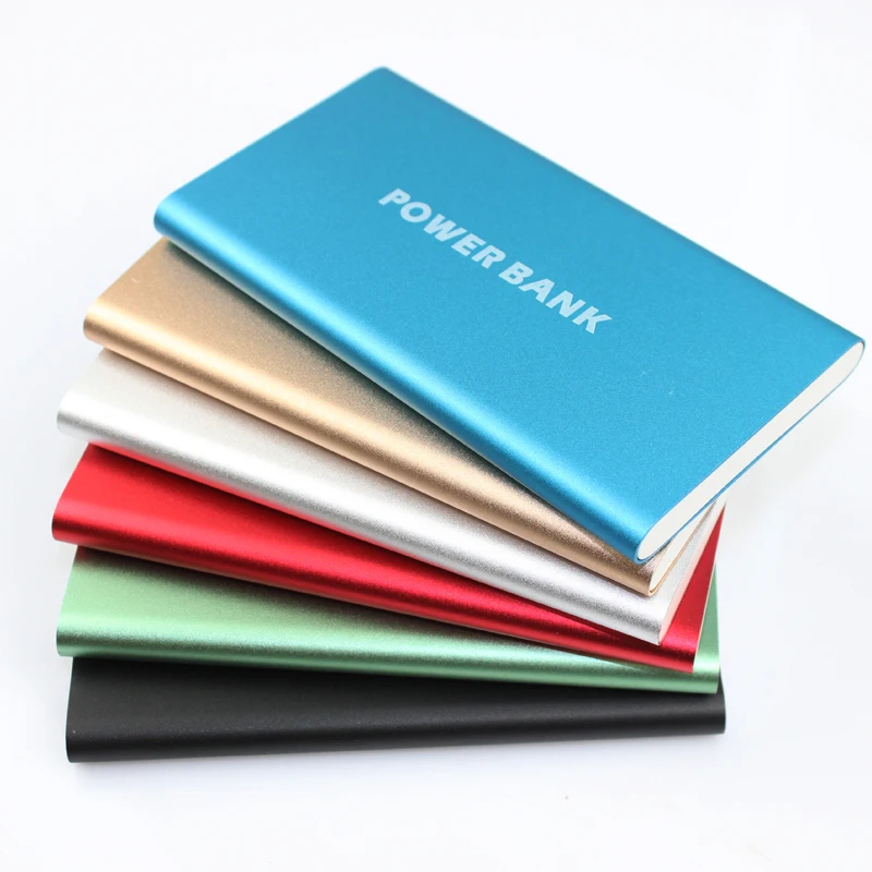  New Power Bank 8000mAh Universal External Battery Charger Powerbank For all mobile phone 6 color Free shipping 