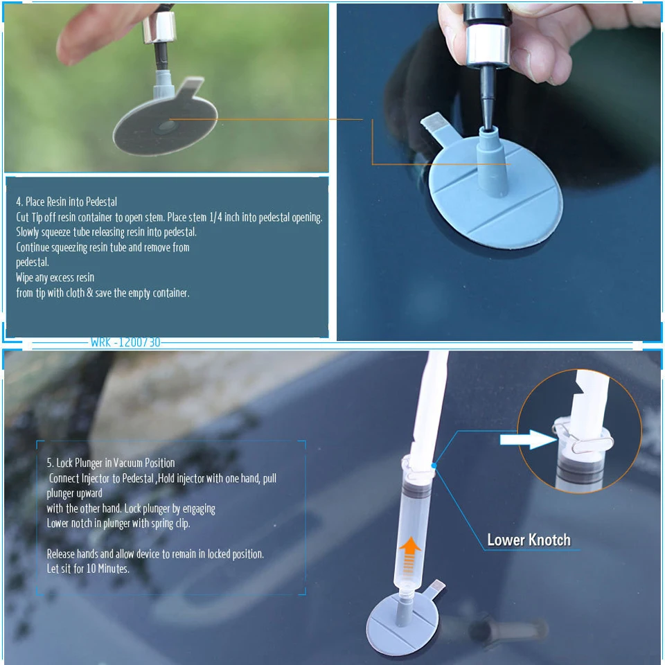 Car Window Glass Repair Kit tools Auto Glass Windscreen Repair Set
