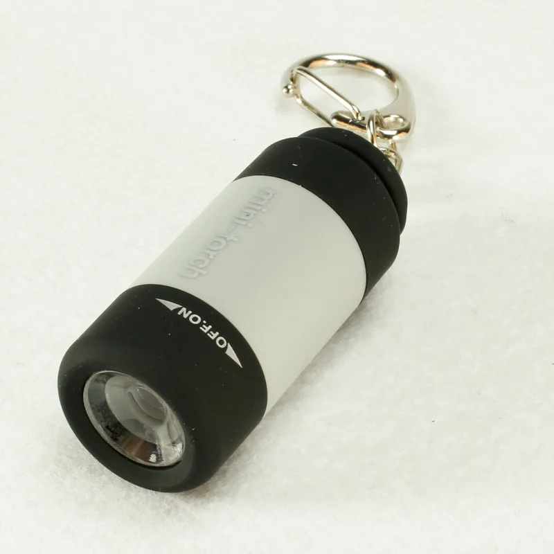 Мини-фонарь, светодиодный светильник, usb зарядка, 0,3 Вт, 25лум, портативный светодиодный мини-фонарь, светильник-вспышка, USB Перезаряжаемый брелок
