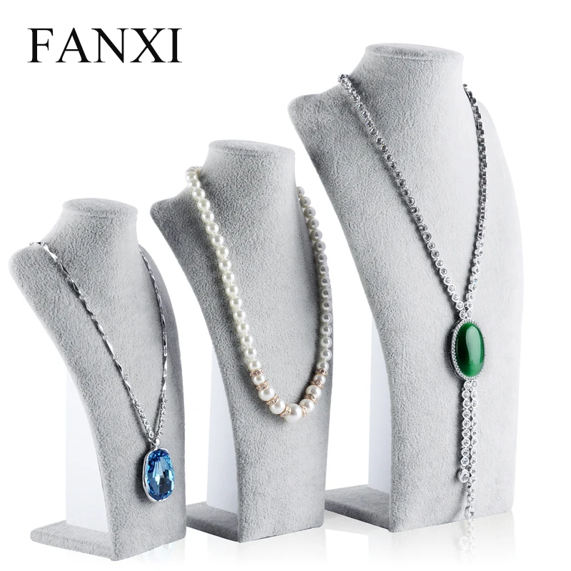 Buy FANXI Free Shipping Hot Gray Velvet Jewelry
